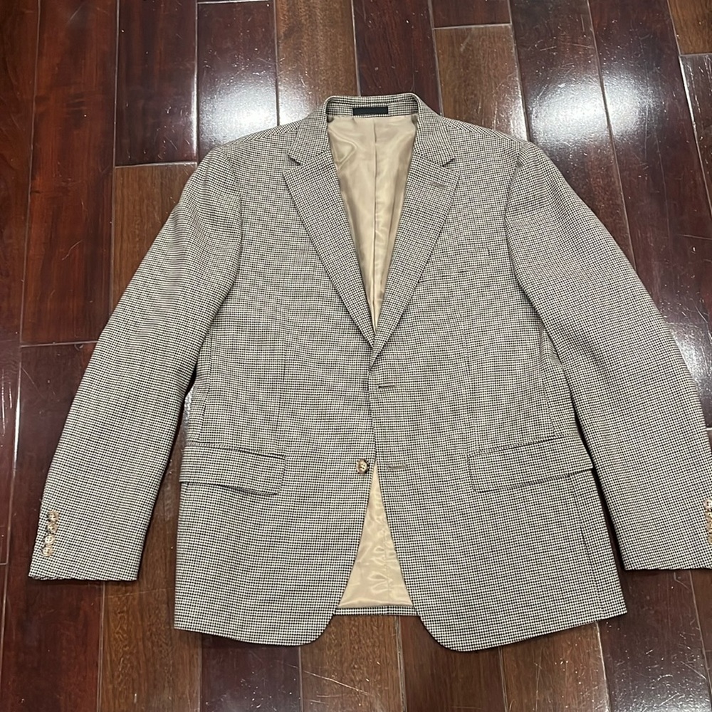 LAUREN RALPH LAUREN houndstooth men’s sports jacket size 42R new without tags